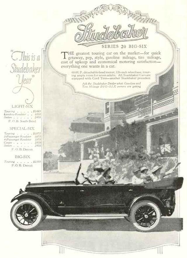 1920 Studebaker 8
